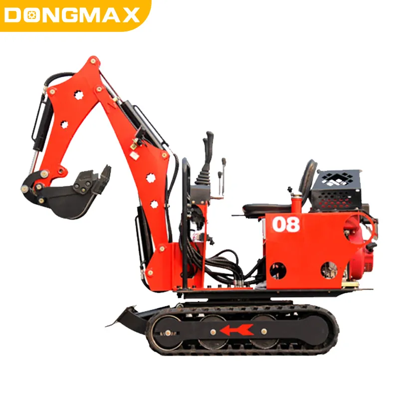 New Brand Engine 800kg Garden Backyard Small Electric Crawler Mini Excavator for