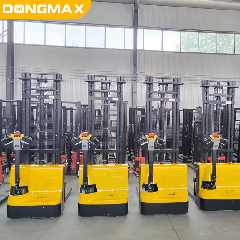 Hot Selling Walking Battery Forklifts Full Electric Stacker 1Ton 1.5Ton 2Ton Sem
